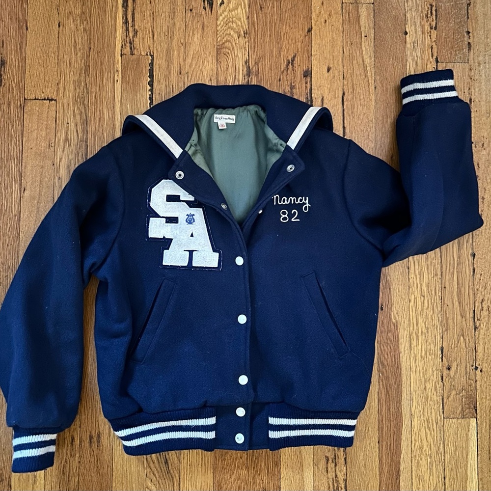 Authentic Varsity Lettermans Jacket (girls)